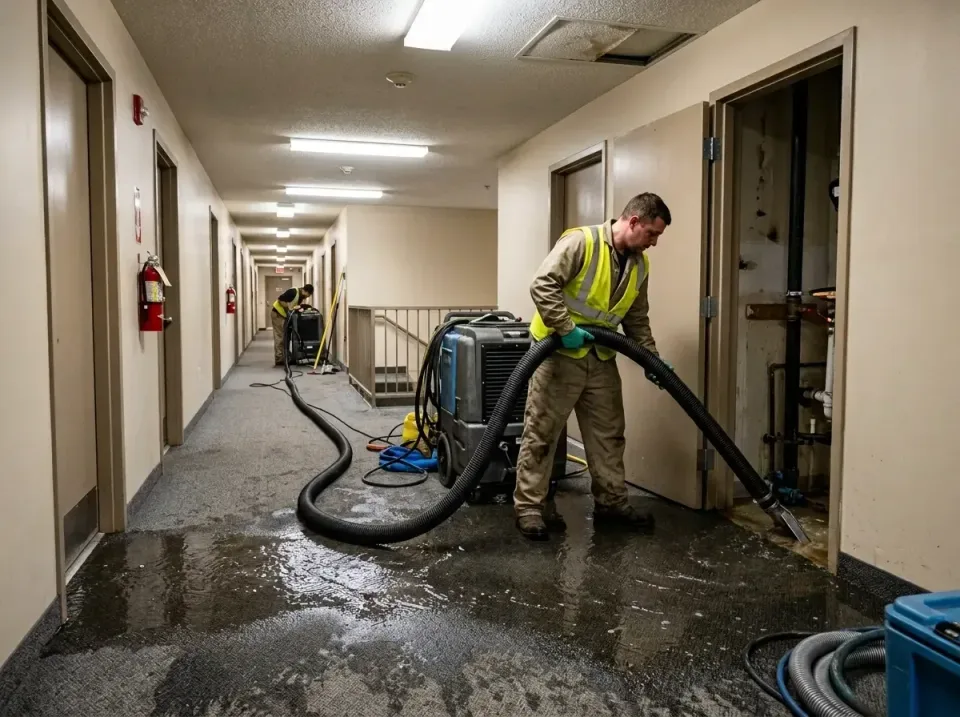 multi-unit-apartment-hallway-f-005 — frequently asked questions, Emergency Burst Pipe Water Extraction & Removal in Mifflinb…